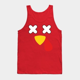 Turkey Face Costume T-Shirt Tank Top